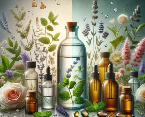 تفاوت عرقیات گیاهی و اسانس ها