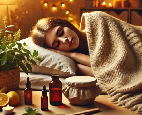 خواب و عرقیات گیاهی
